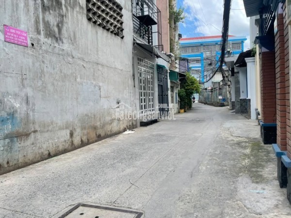 BÁN NHÀ HẺM XE HƠI ÂU DƯƠNG LÂN Q8 - BỀ NGANG 6M - NỞ HẬU TÀI LỘC