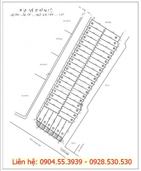 Bán 546m2 Tân Đông Hiệp – Dĩ An – Bình Dương