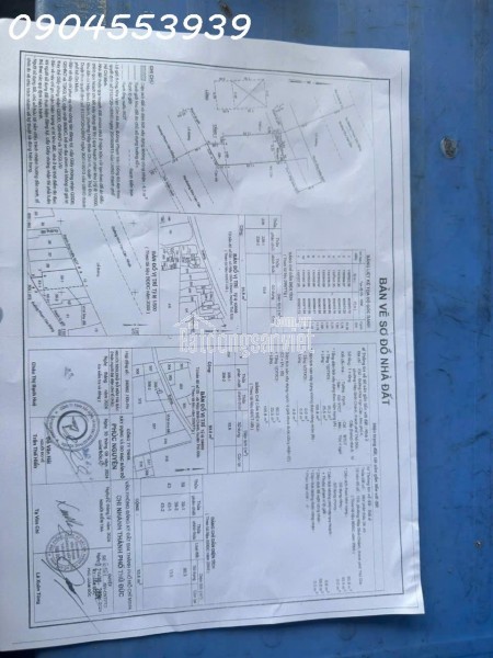 Bán 546m2 Tân Đông Hiệp – Dĩ An – Bình Dương