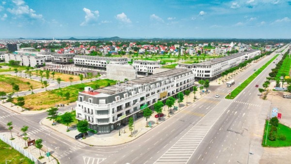 Bán đất khu đô thị Ao Tiên Quảng Ninh, dự án giáp biển giáp cảng cực đẹp, kinh doanh sầm uất, sổ