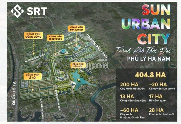 SUN URBAN CITY HÀ NAM,SỐNG CUỘC ĐỜI RỰC RỠ TẠI THÀNH PHỐ THỜI ĐẠI