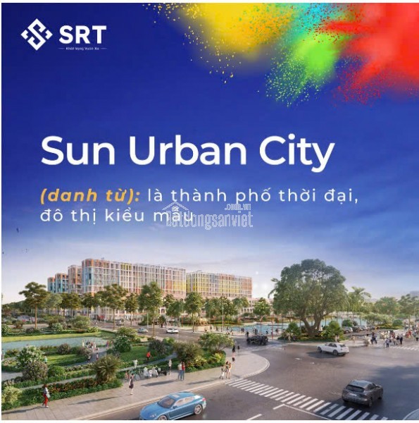 Bán căn biệt thự  liền kề, shophouse, Sun Urban City Hà Nam giá từ 5,5 tỷ kèm chính sách ưu đãi