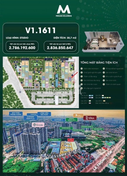 Hanoi Melody Residences Linh Đàm. chốt liền gọi em .Căn 3 ngủ103m2 tầng đẹp hướng Đông Nam