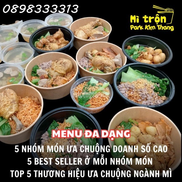 Sang quán, Nhượng Quyền Mì trộn Park Kim Thang Express - Gò Vấp, cơ hội kinh doanh trong tầm tay