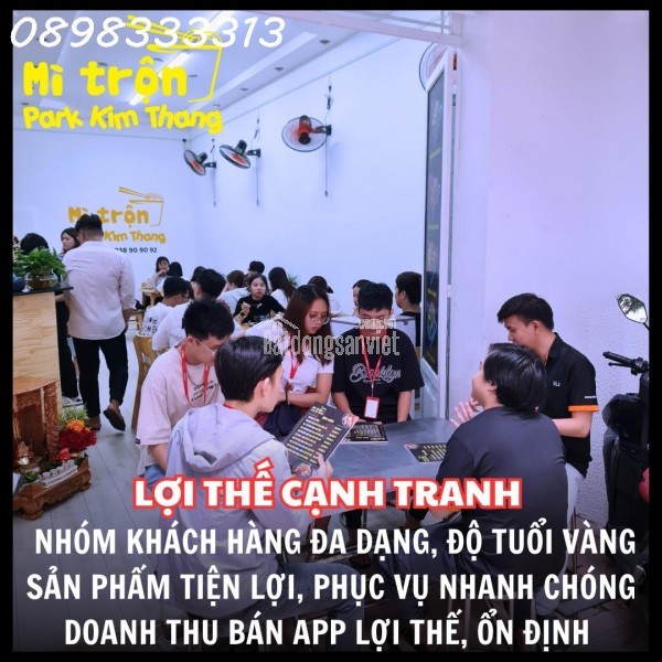 Sang quán, Nhượng Quyền Mì trộn Park Kim Thang Express - Gò Vấp, cơ hội kinh doanh trong tầm tay