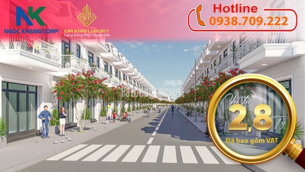 Gia Khải Luxury - Nhà phố full nội thất đẳng cấp, cuộc sống thăng hoa tại thành phố Bến Cát