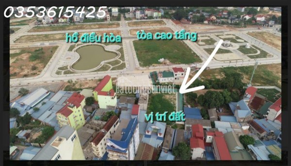 CỰC HIẾM, cần bán một số lô đất trong khu đô thị yên bình xanh ngay gần khu cn Sam Sung sổ cầm tay.