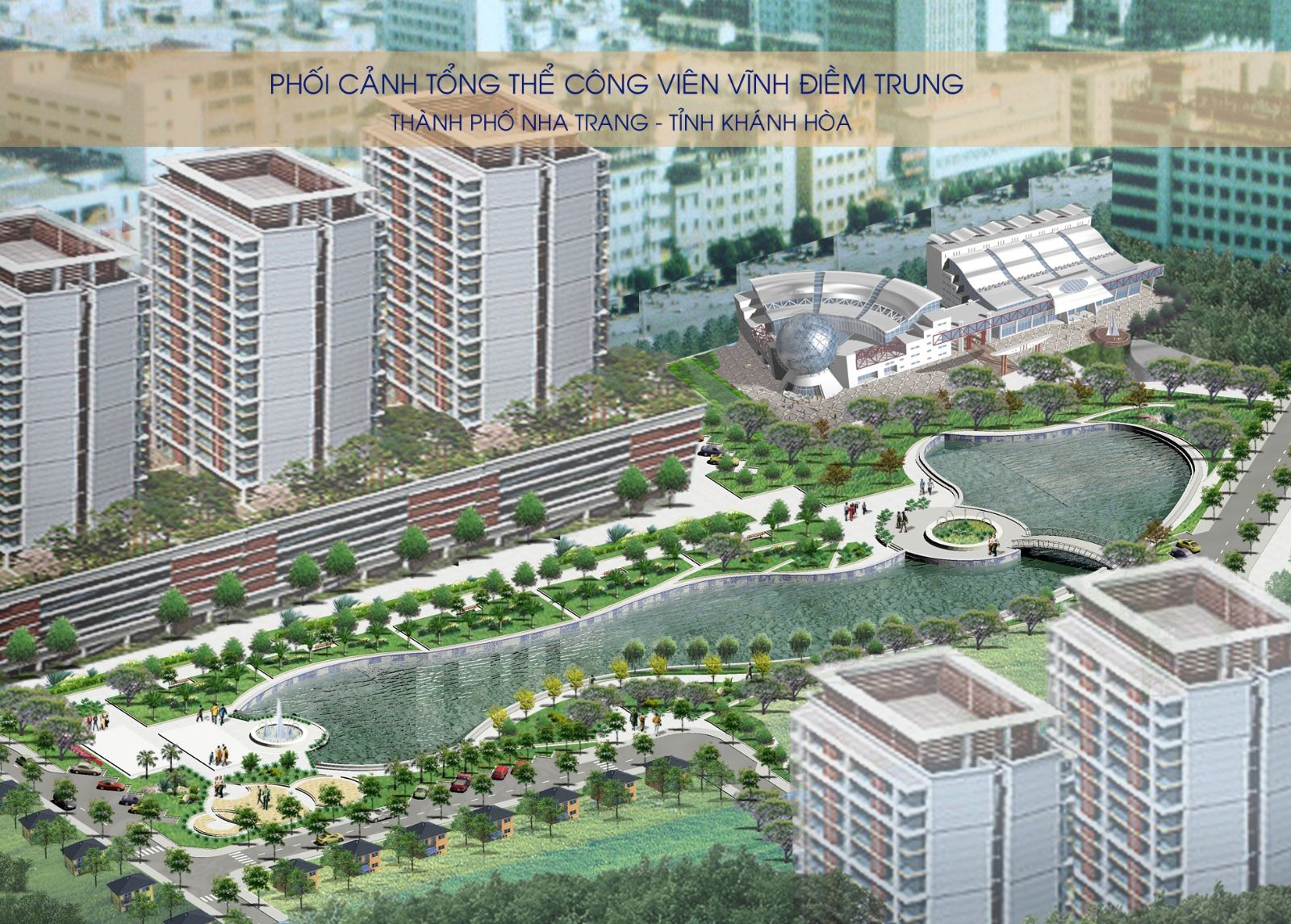 Hạ tầng, quy hoạch của Khu đô thị Vĩnh Điềm Trung | ảnh 1