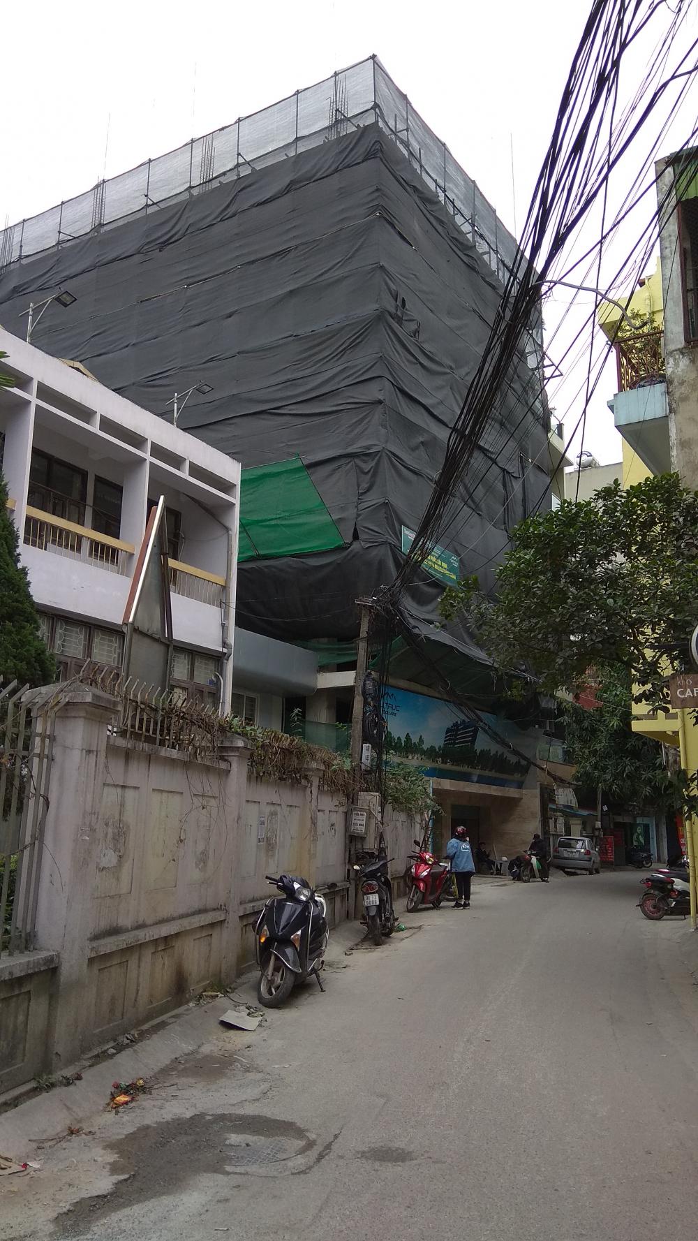 Dự án đang thi công tới tầng 9