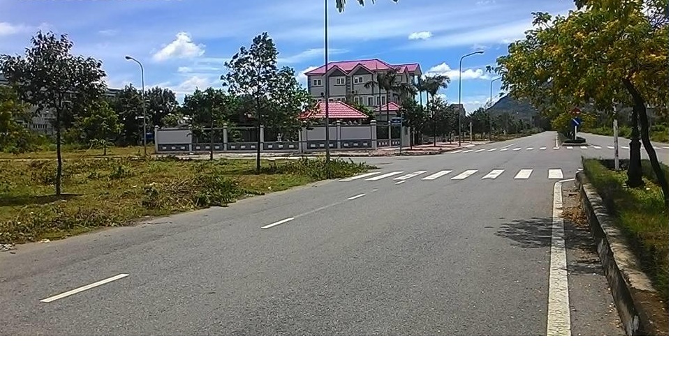 Hệ thống đường xá cũng đã hoàn thành