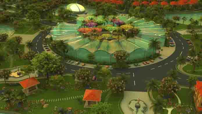 Hạ tầng, quy hoạch của Đảo nhân tạo Hoa Phượng | ảnh 2