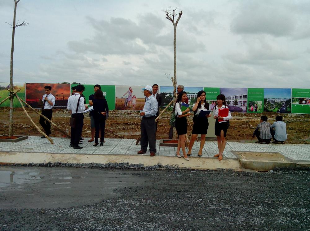 Dự án đang thi công hạ tầng