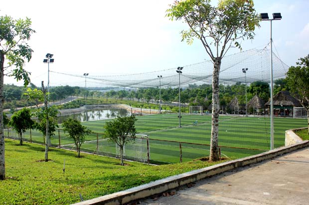 Hiện nay dự án khu dân cư - dịch vụ Tân Bình đã hoàn thiện và đi vào sử dụng