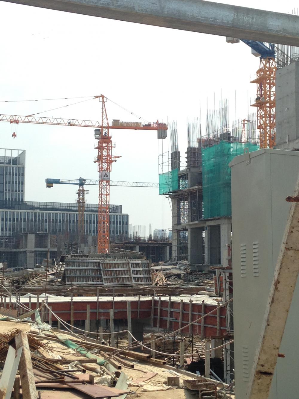 Dự án đang thi công tầng hầm