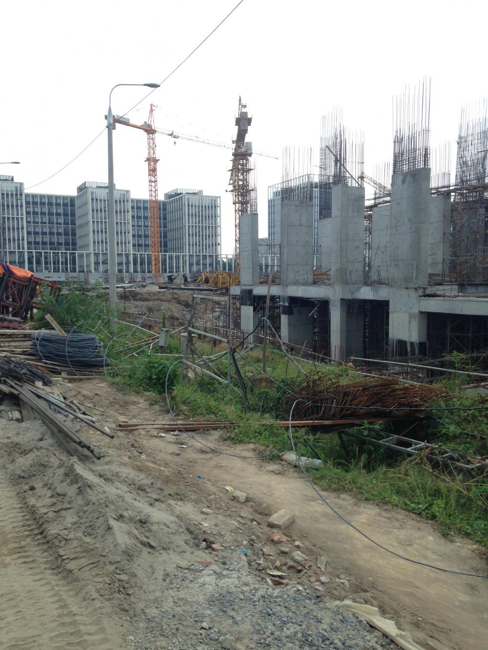 Dự án đang thi công tầng hầm