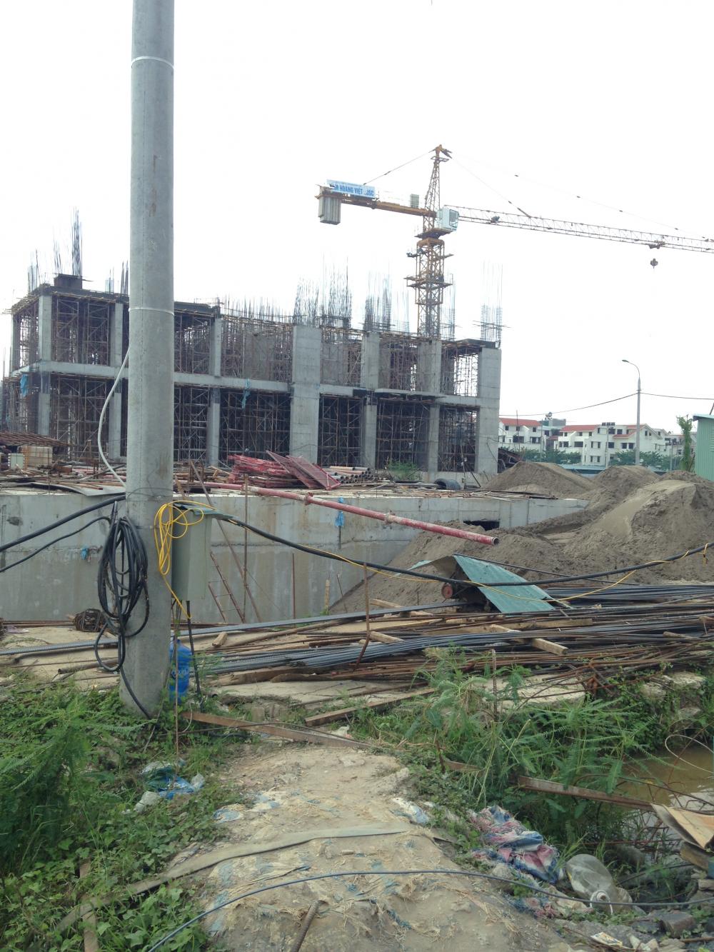 Dự án đang thi công tầng hầm