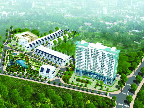 Phối cảnh dự án Tăng Phú House ăng Phú House