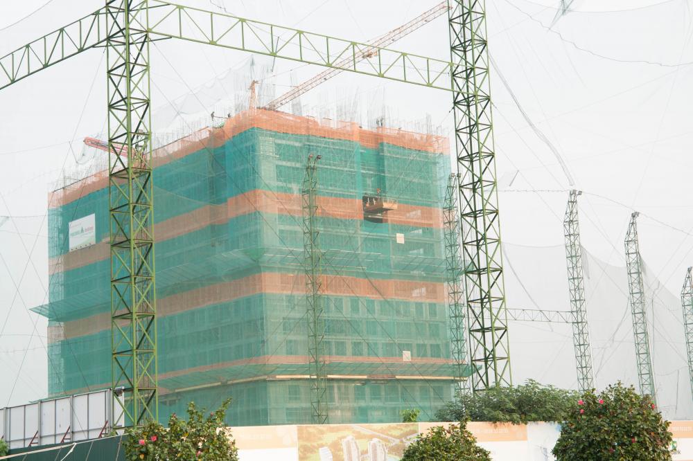 Dự án đang thi công mặt sàn tầng 16