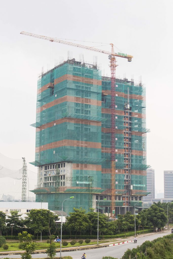 Dự án đã thi công đến tòa 24-25