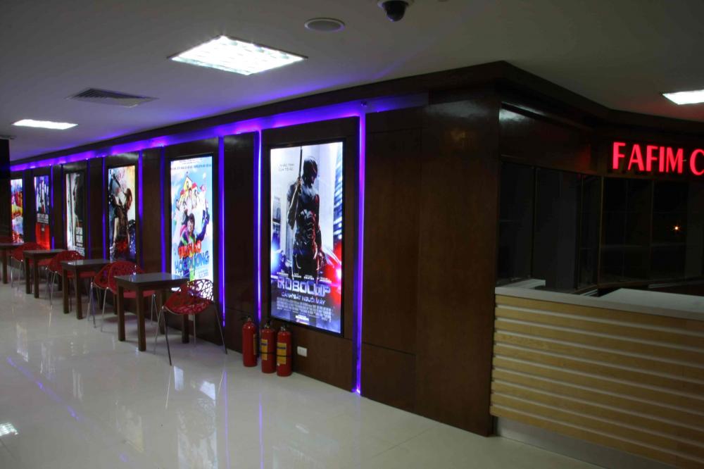 Rạp chiếu phim được thiết kế hiện đại rạp chiếu phim