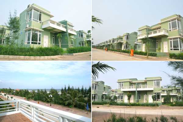 72 căn biệt thự đã hoàn thành và đưa vào sử dụng