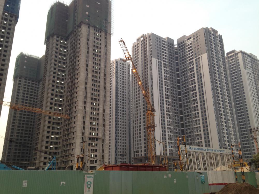 Dự án đã xây xong thô