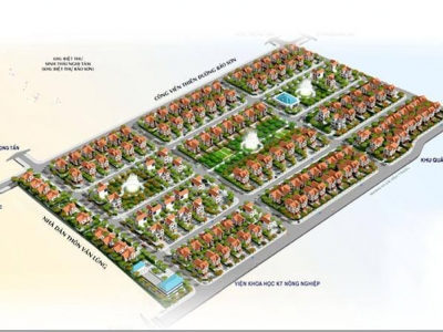 Phối cảnh dự án Khu biệt thự Hoa Phượng Khu biệt thự Hoa Phượng