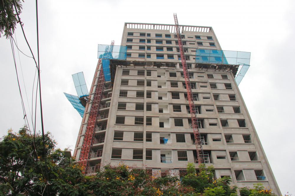 Dự án đã thi công xong thô