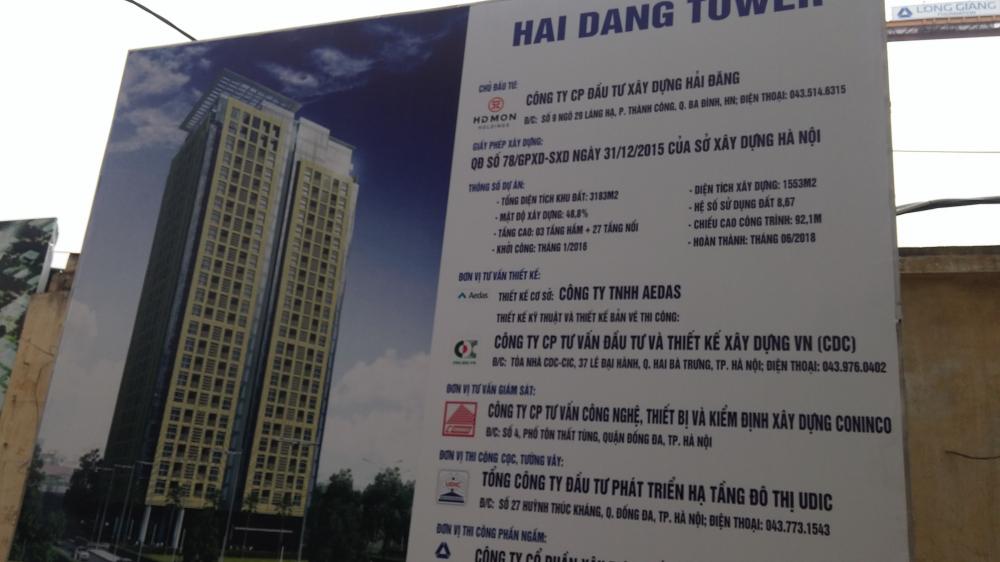 Dự án đã thi công xong hầm, đang triển khai các tầng đầu tiên