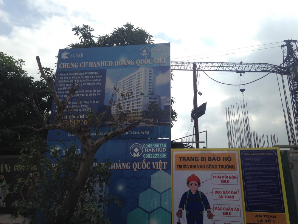 Dự án đang tiếp tục thi công sàn tầng 1