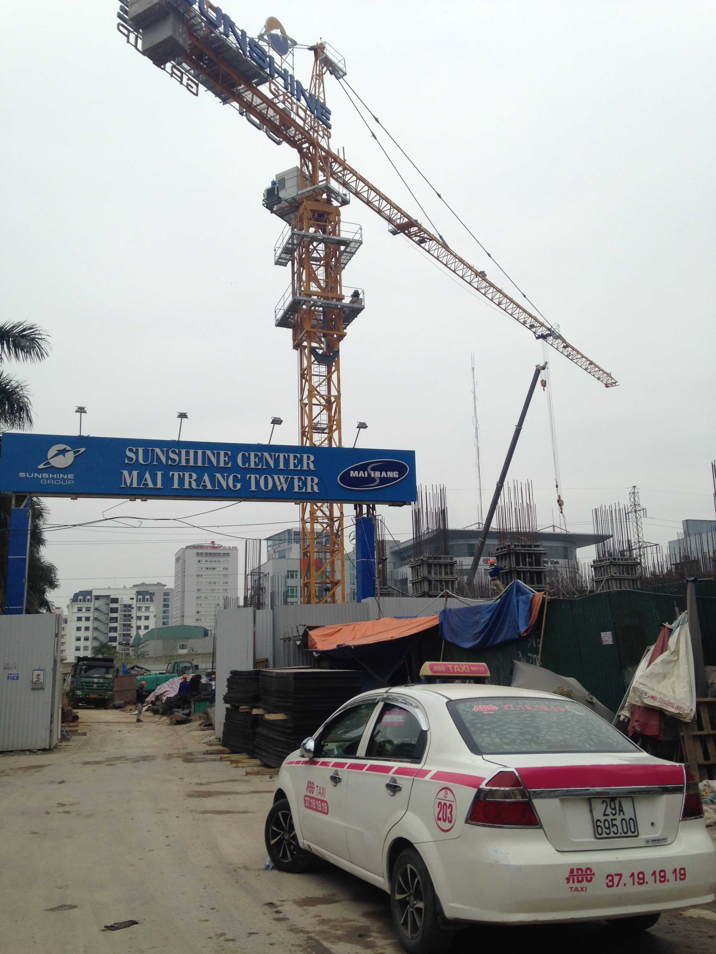 Dự án đã thi công xong hầm, đang thi công tầng 1