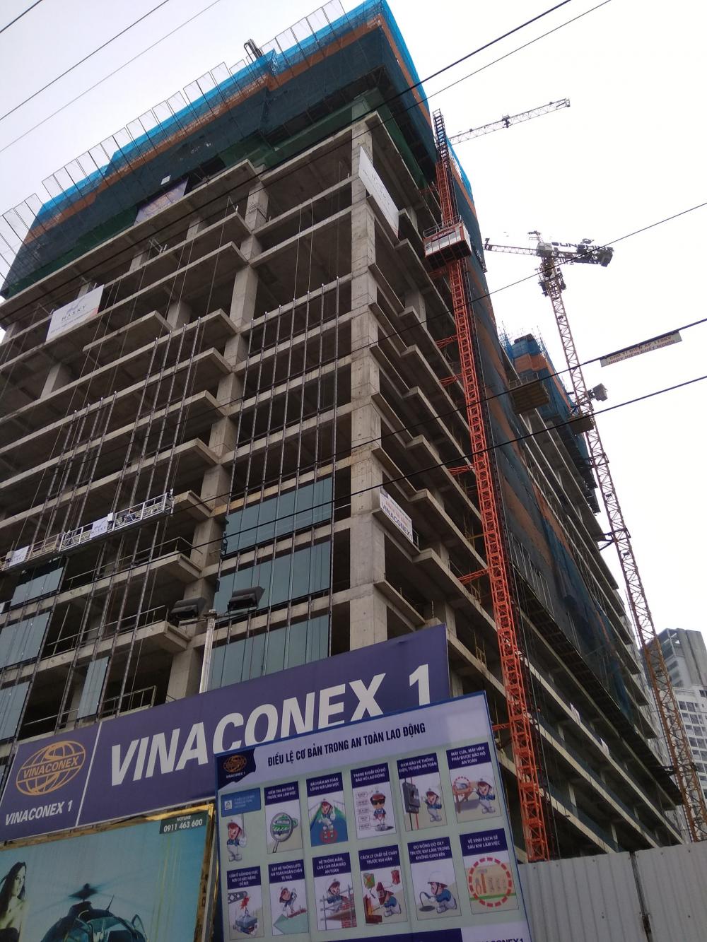 Dự án đang tiếp tục thi công phần thô