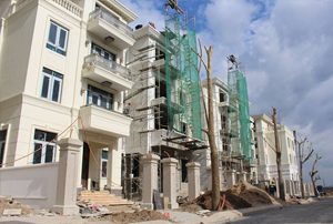 Căn căn giai đoạn 3 của The Victoria đang thi công phần thô